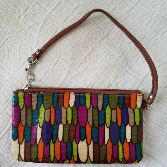 Fossil Key-Per Colorful Wristlet - Picture 4 of 6